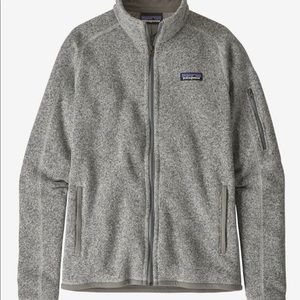 Patagonia Better Sweater Fleece Jacket, Women’s Small, Color: Birch White